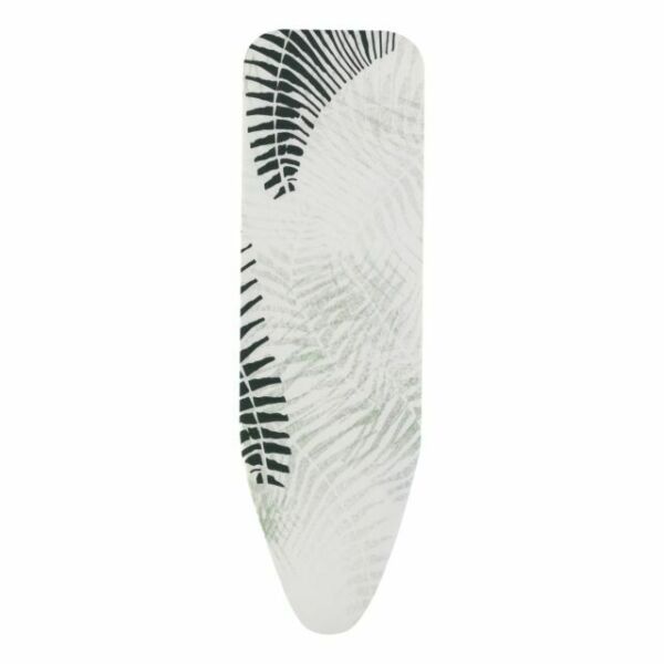 Brabantia Ironing Board Cover B 124 X 38cm Cotton - (fern Shades 2mm Foam)