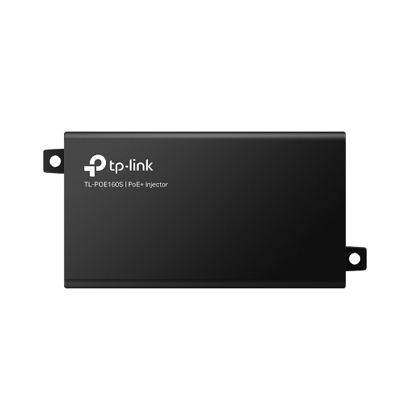 TP-Link TL-POE160S PoE+ Injector 2 Gigabit-Ports IEEE802.3af/at up to 30 W Black v2.0