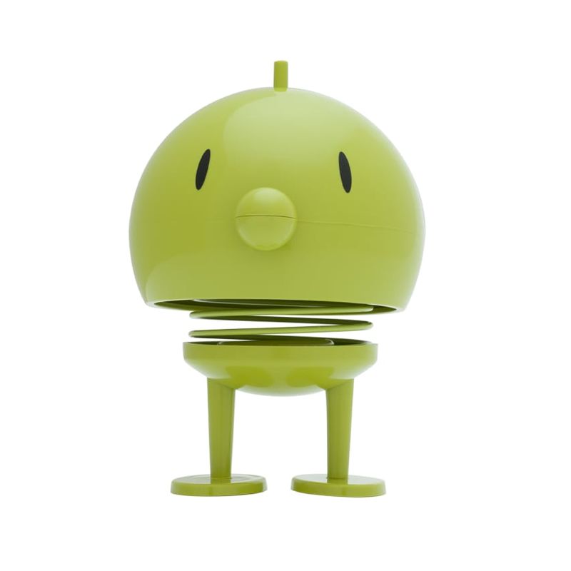 Hoptimist - Scandinavian design - classic large bumble - height: 13.5 cm - green - decoration