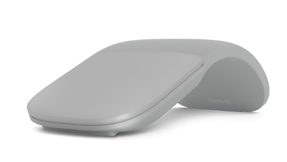Microsoft Surface Arc Mouse Maus Büro Beidhändig Bluetooth Blue Trace