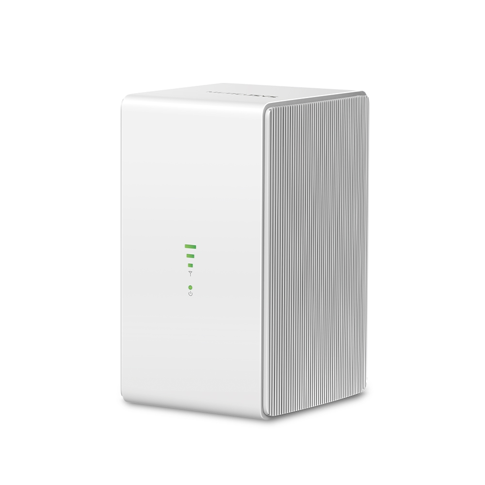 Mercusys MB110-4G - 4G Cat4 Router, WLAN N300 Mbps, NanoSIM-Slot, LAN/WAN-Port, QoS, ohne Konfiguration, verbindet bis zu 32 Geräte V1