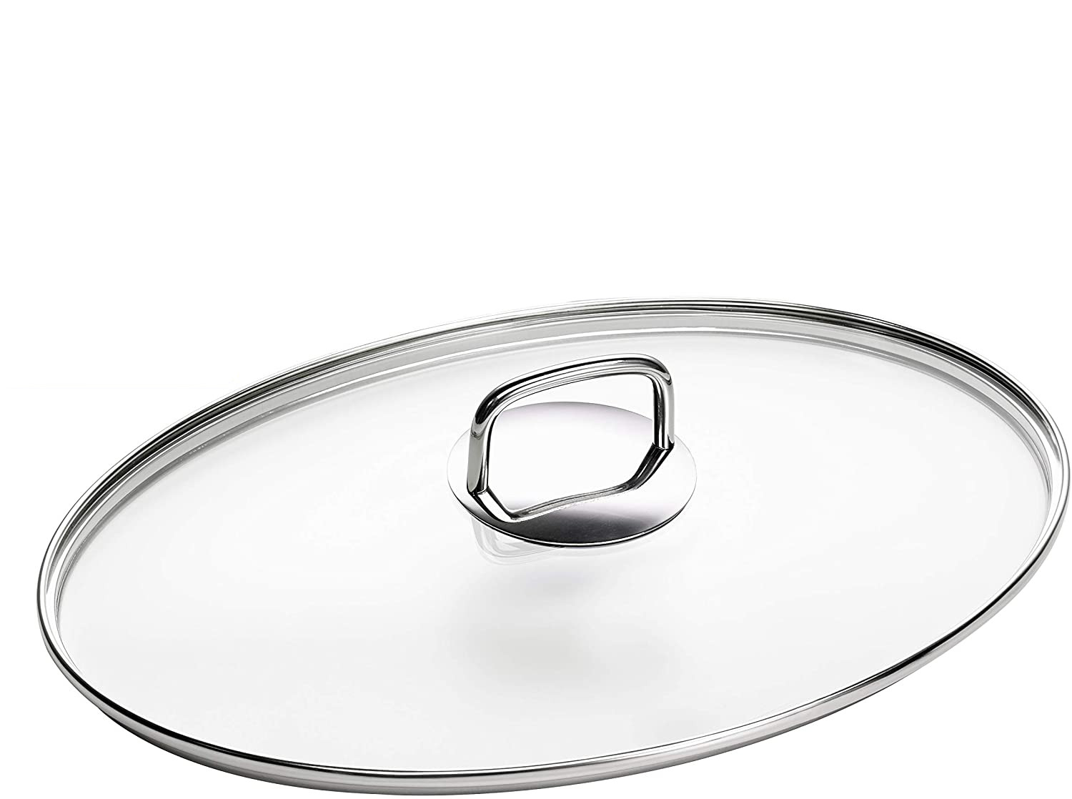 Schulte-Ufer 1996-34 Green Life lid for fish pan Charisma, 36 cm, glass