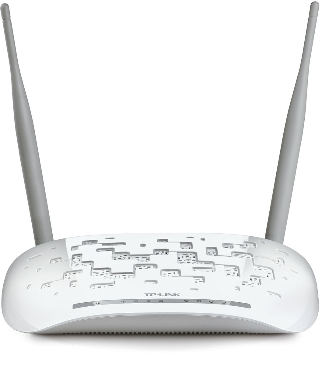 TP-Link TD-W8961N Wireless N Modem Router Access Point ADSL2+ 300 Mbit/s Annex A White v3.0 IT-Version