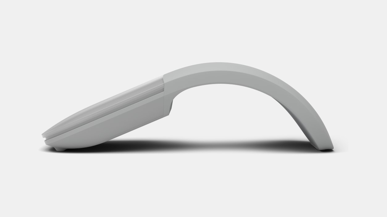 Microsoft Surface Arc Mouse Maus Büro Beidhändig Bluetooth Blue Trace