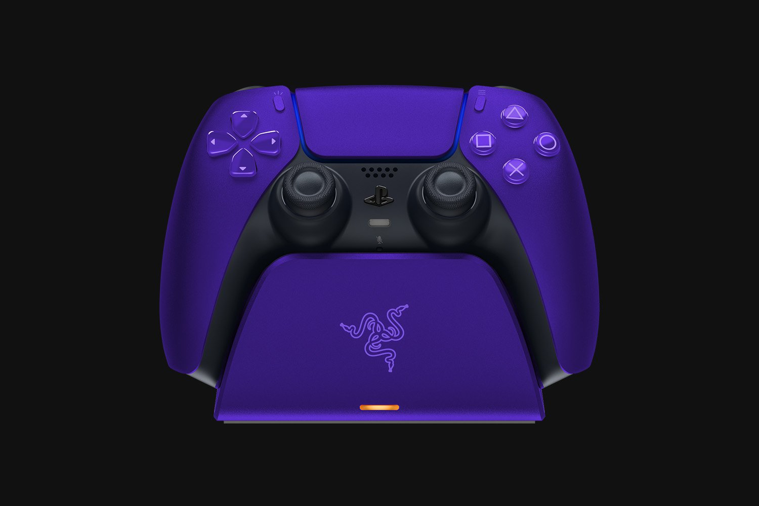 Razer Quick Charging Stand for PS5 Gaming Controller Schnellladestation Purple