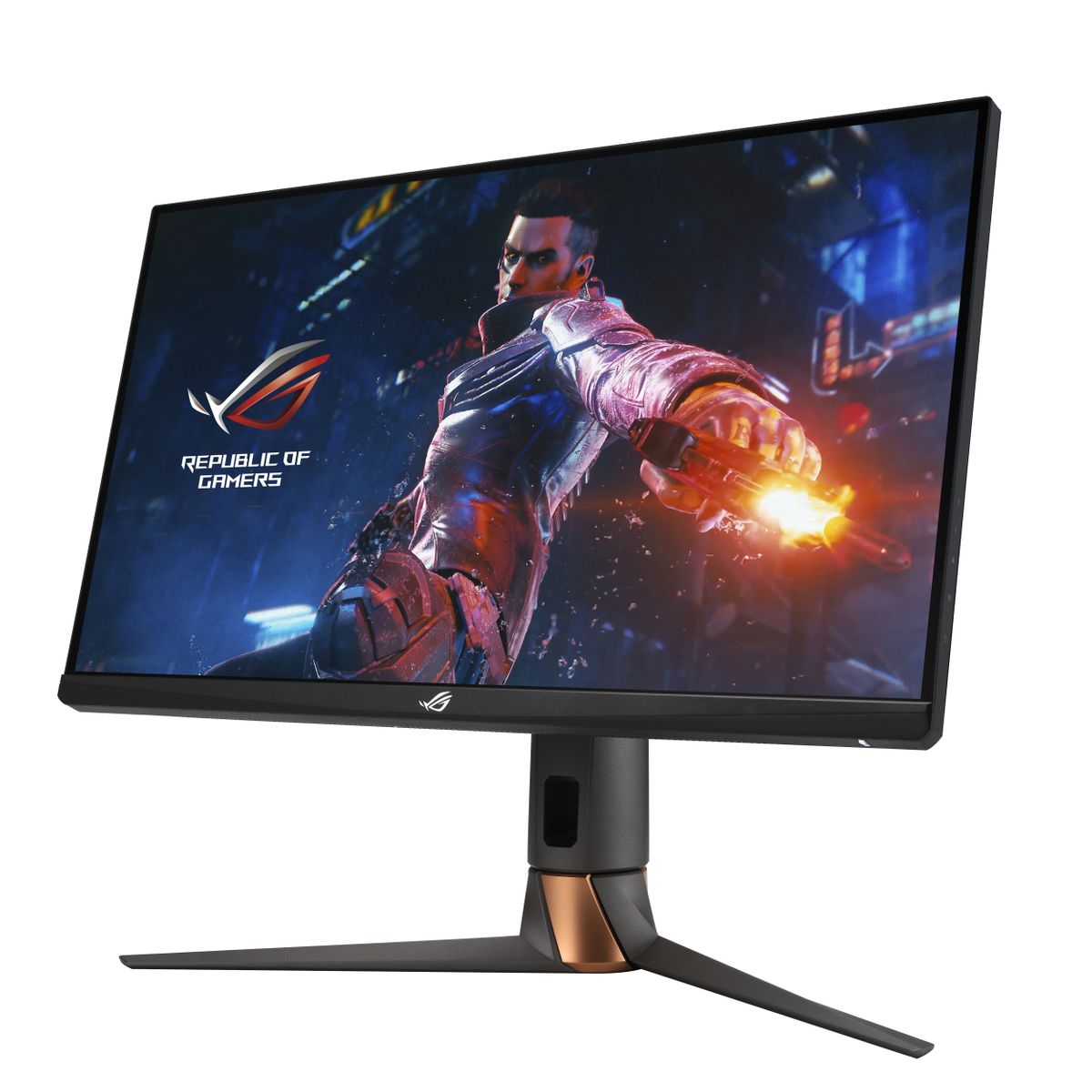 ASUS ROG Swift PG279QM 27" WQHD Gaming Monitor 240 Hz 1ms GtG G-Sync kompatibel Reflex Analyzer DisplayHDR 400 Fast-IPS Panel 16:9 2560x1440 DisplayPort HDMI USB-Hub ergonomisch