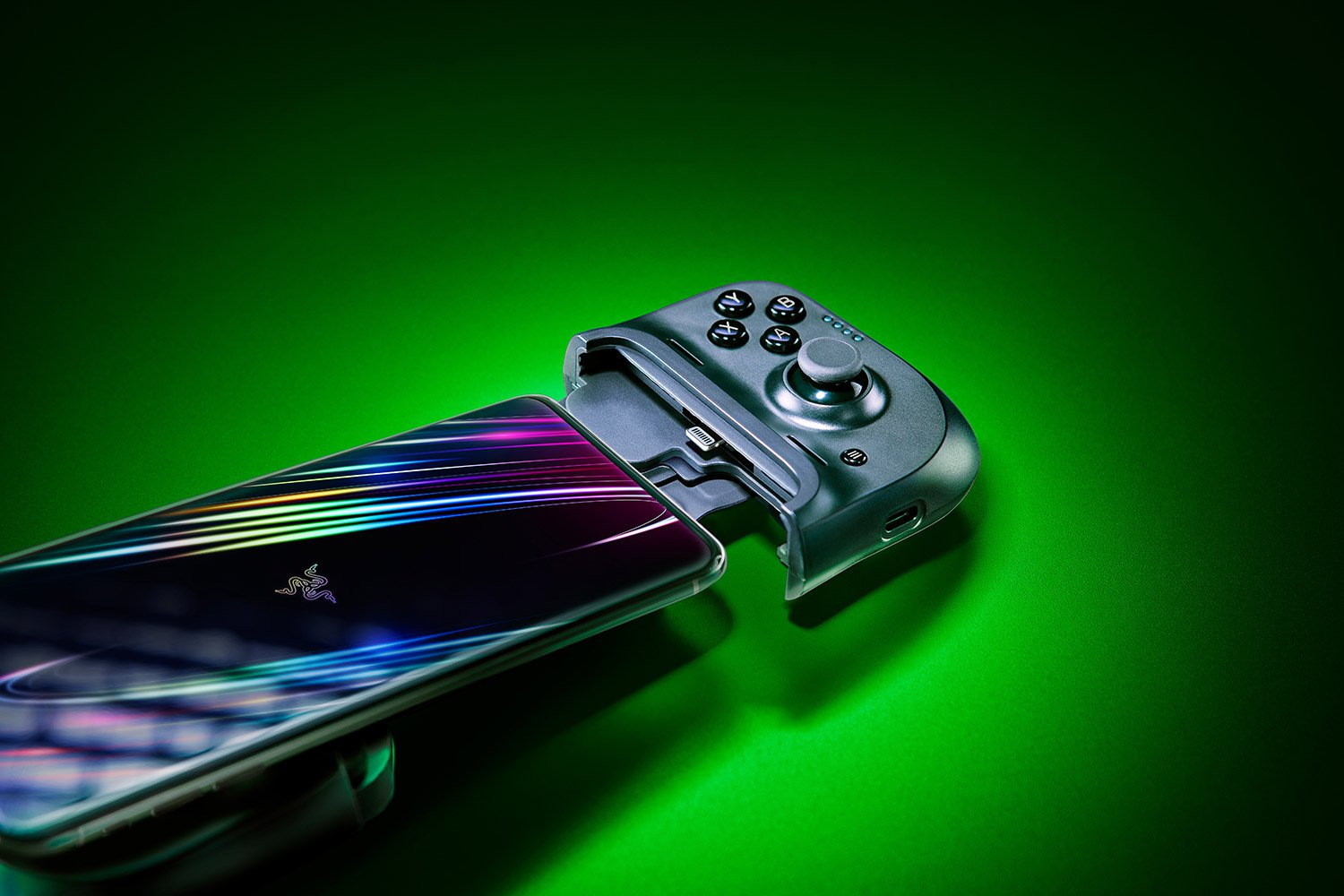 Razer Kishi for iPhone (Xbox) Mobile Gaming Controller Gamepad Lightning Black