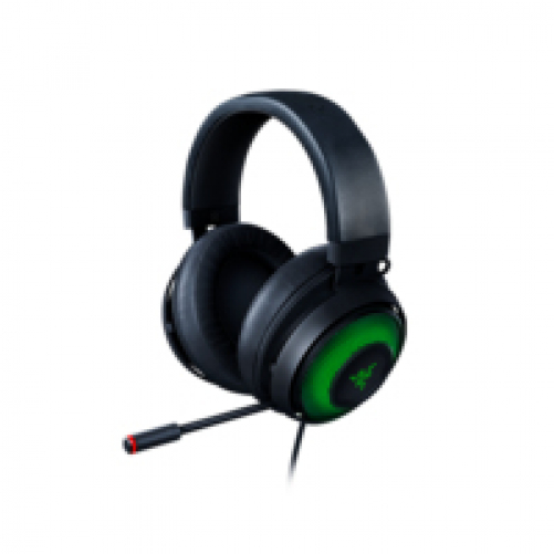 Razer Kraken Ultimate Gaming Headset 360° Surround-Sound USB ANC Chroma RGB for PC Black/Green