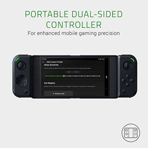 Razer Junglecat Mobile Gaming Controller Gamepad for Android Black (Option A)