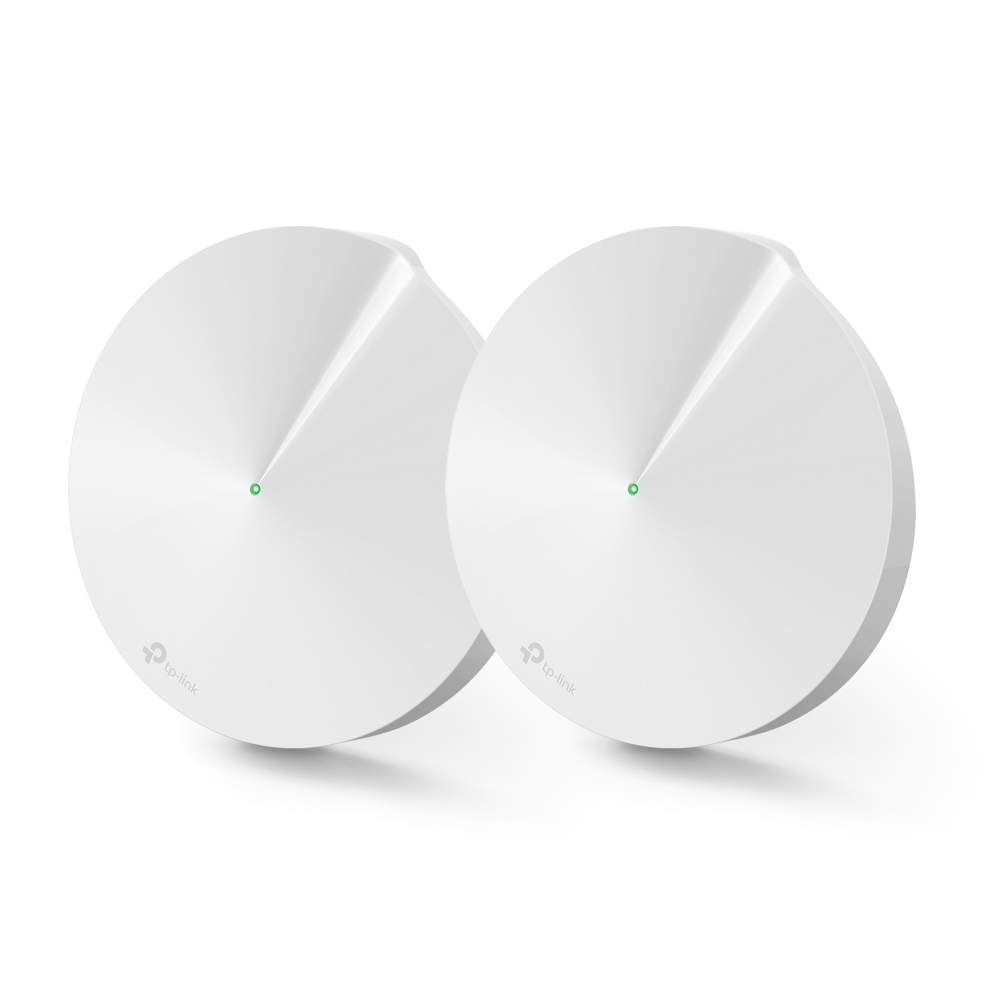 TP-Link Deco M9 Plus Whole Home Mesh Wi-Fi with Built-in Smart Home Hub, Up to 4500 sq ft Coverage, Works with Amazon Echo/Alexa, Wi-Fi Booster, Antivirus and Parental Controls, Pack of 2 Ultra|2,2 Gbit/s|Pack-2|300 m². Single