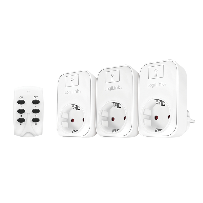 LogiLink EC0007 Smart Plug Weiß