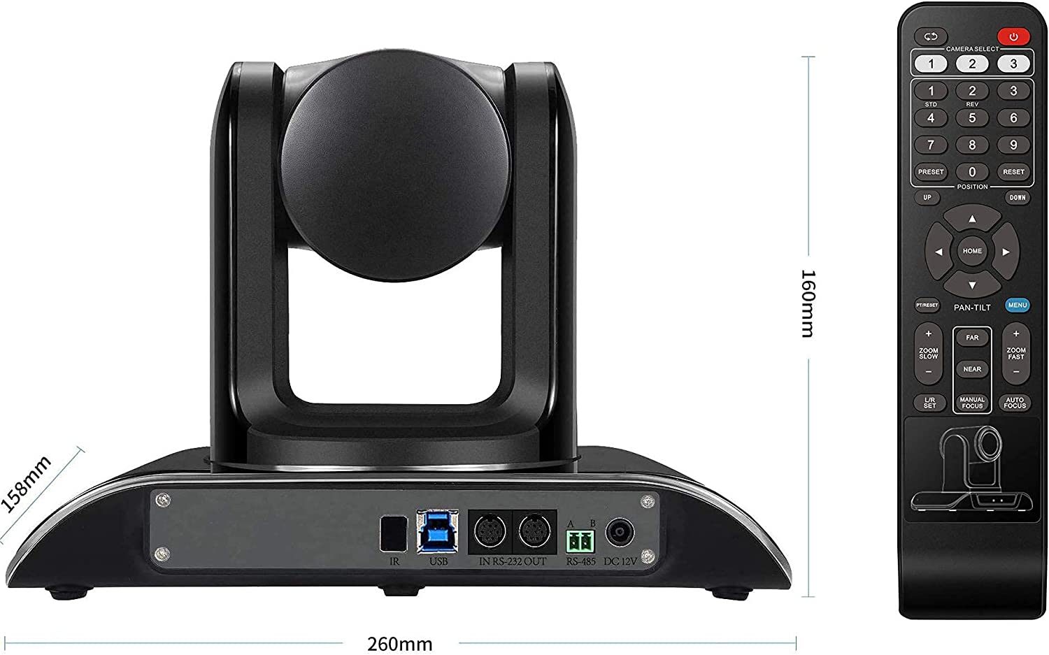 Tenveo All-in-one Video Conferencing System 3x Optical Zoom Bluetooth Microphone