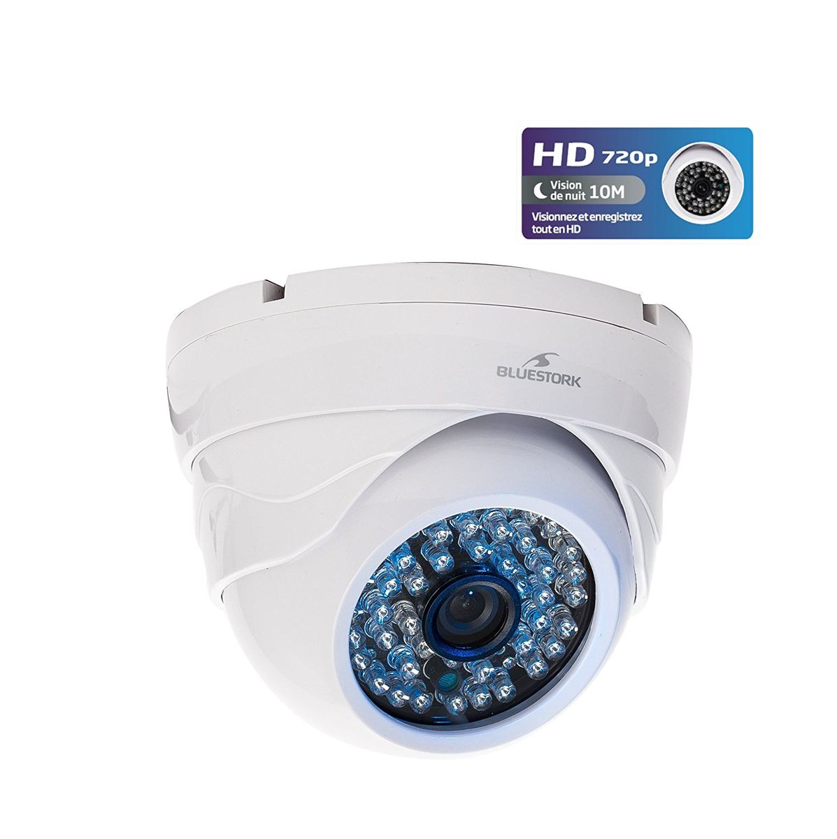 Bluestork BS-CAM/DO/HD Kuppel IP-Sicherheitskamera Indoor 1280 x 720