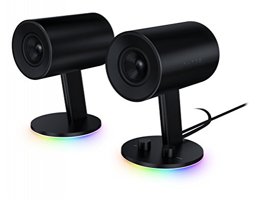 Razer Nommo Gaming Speaker 2.0 Sound System 3.5mm for PC Chroma RGB Black EU