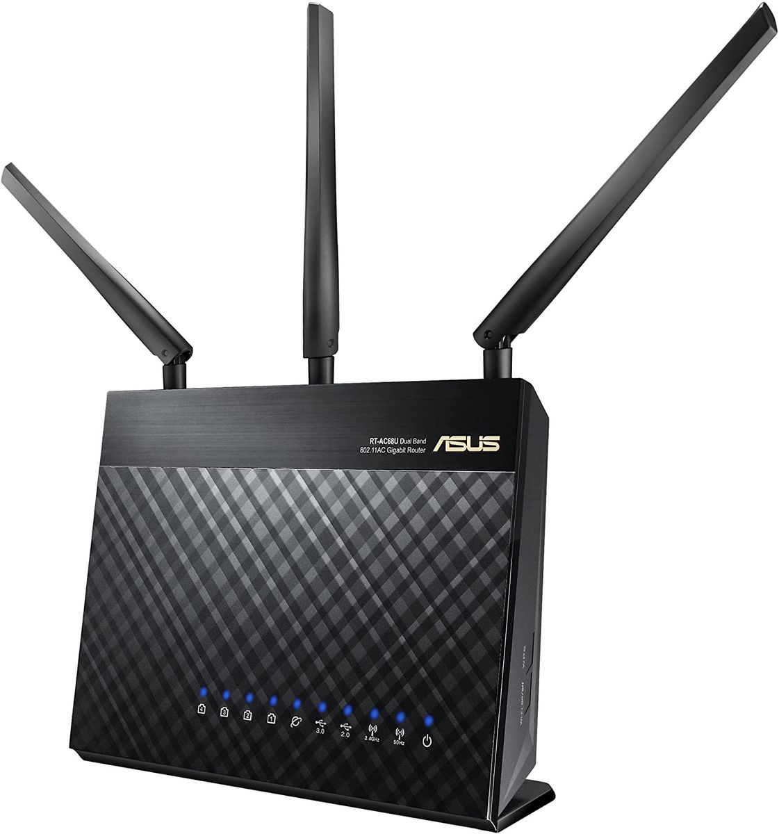 ASUS RT-AC68U WLAN Router Gigabit Ethernet Dual-Band 2.4 GHz/5 GHz Pack of 2