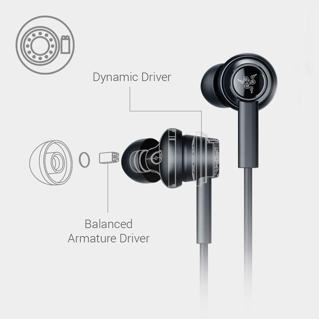 Razer Hammerhead Duo for Console Mobile Headset InEar Stereo 3.5mm Black
