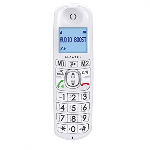 alcatel XL385 Voice Trio DECT-Telefon Weiu00df Anrufer-Identifikation - Plug-Type C (EU) (FR Version)