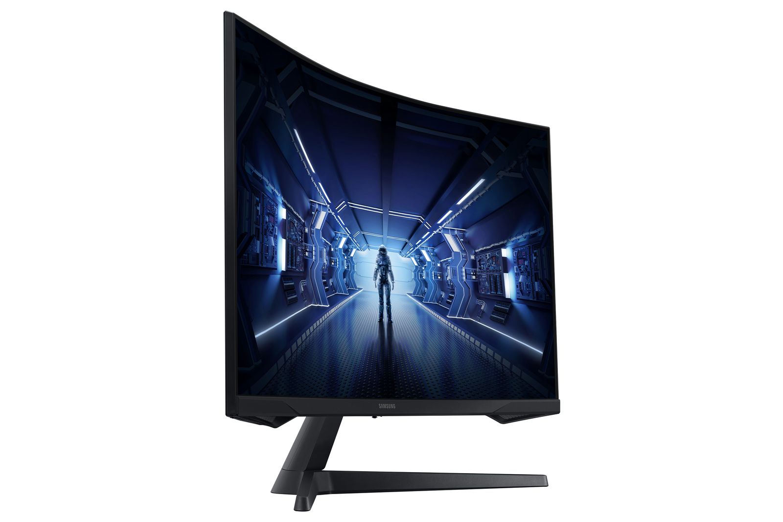 Samsung Odyssey G5 Curved WQHD Gaming Monitor C27G53T 27" VA-Panel WQHD-Auflösung HDR10 AMD FreeSync Premium Reaktionszeit 1ms Krümmung 1000R Bildwiederholrate 144 Hz 27 144 Hz + WQHD