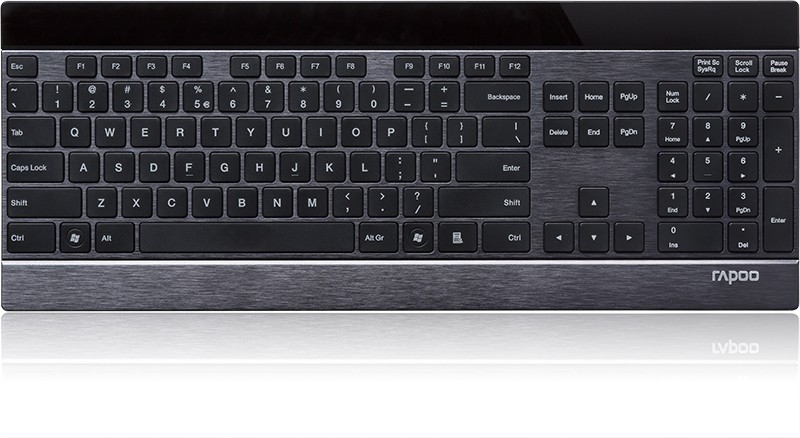 Rapoo E9270P kabellose Ultraflache Multimedia Tastatur DE-Layout