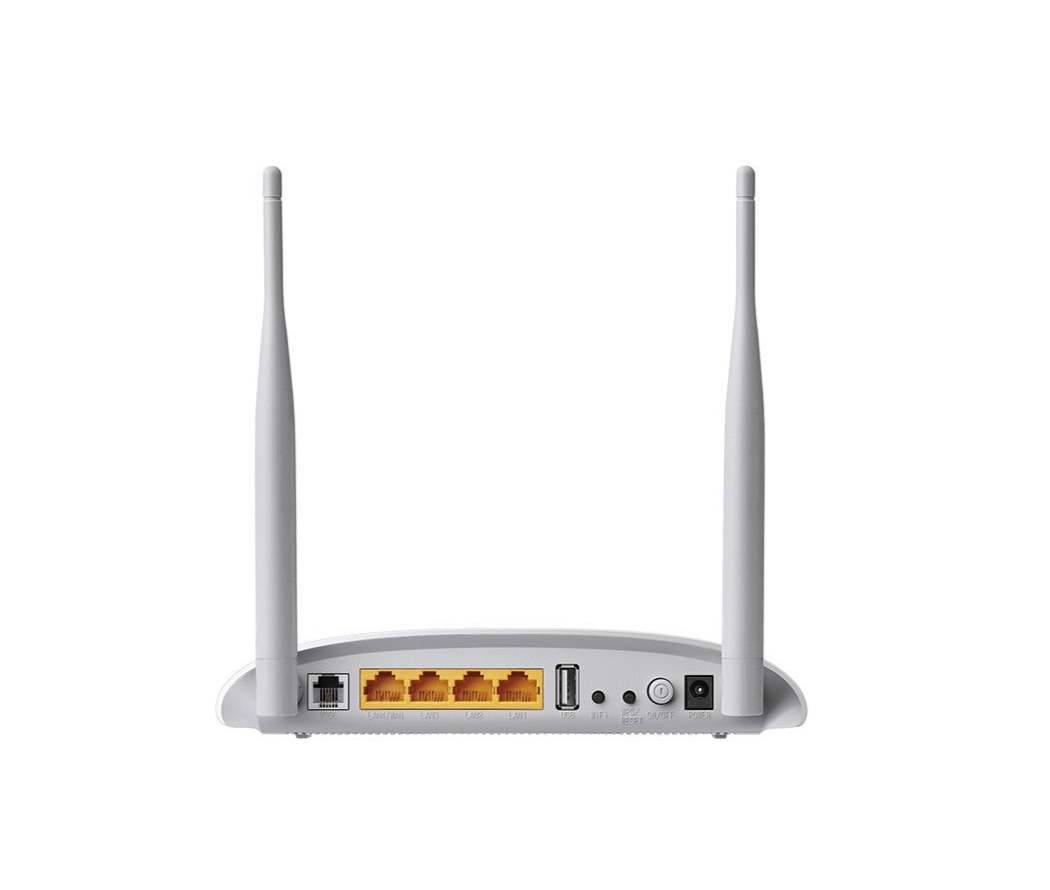 TP-Link TD-W9970 Wireless Modem Router Access Point 300Mbit/s VDSL/ADSL Annex A White v4.0