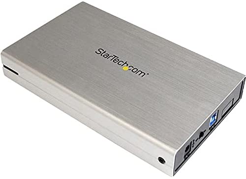 StarTech.com Externes 3,5" SATA III SSD USB 3.0 Festplattengehäuse UASP