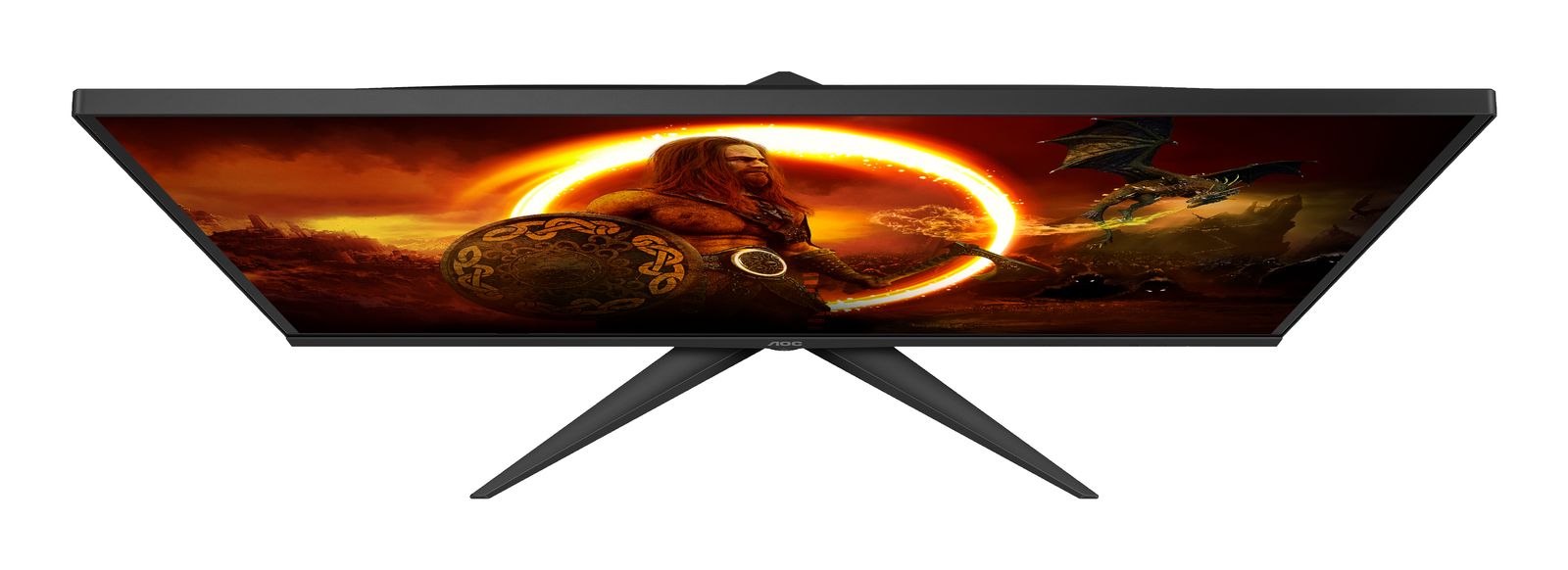 AOC G2 24G2SPAE/BK LED display 60,5 cm (23.8") 1920 x 1080 Pixel Full HD Schwarz, Rot