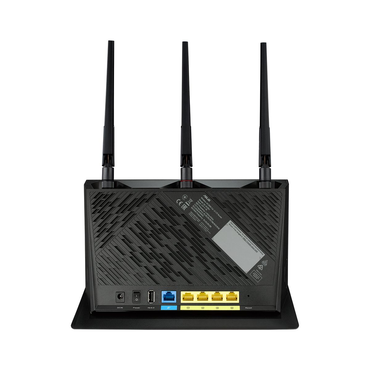 ASUS 4G-AC86U LTE WLAN-Router (WiFi-5 AC2600, SIM Slot, LTE Cat. 12 bis zu 600 Mbits, Gigabit LAN, AiProtection), 90IG05R0-BM9100, Router 4G - Wi-Fi 5 WiFi5