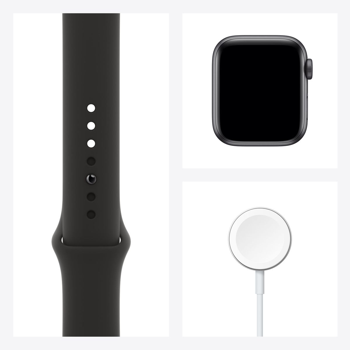 Apple Watch SE OLED 40 mm Grau GPS