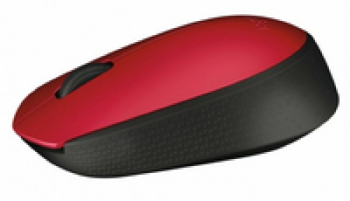 LOGITECH M171 Wireless Mouse - Red