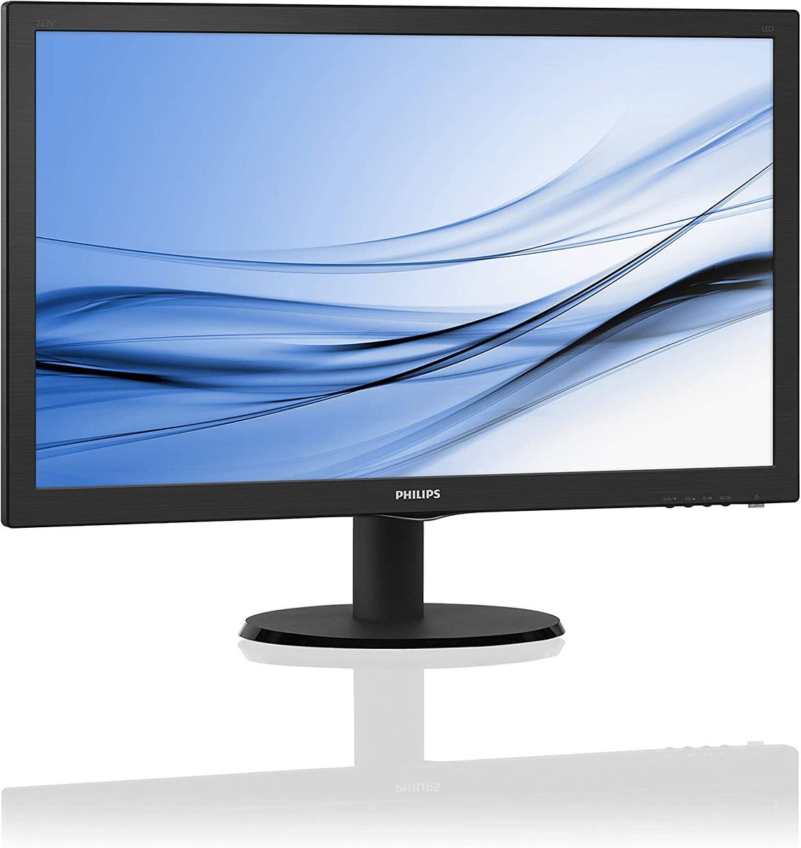 Philips 223V5LSB2/10 54,6 cm 21,5" Monitor VGA TN 60Hz ohne Lautsprecher FHD