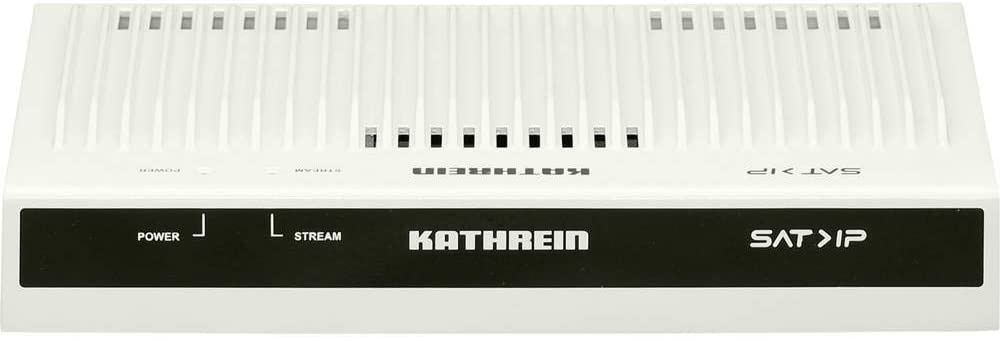 Kathrein EXIP 418 SAT> IP server / SAT2IP converter (4x DVB-S / S2 satellite tuner inputs, max. 8 receipts, Gigabit LAN, K-LAN, DLAN, Power-LAN, WLAN connection via router, TV / radio livestream)
