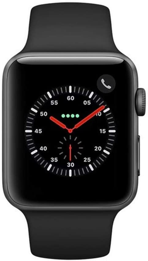 Apple Watch Series 3 42mm (GPS + Cellular) - Space Grey Aluminium Case with Grey Sport Band