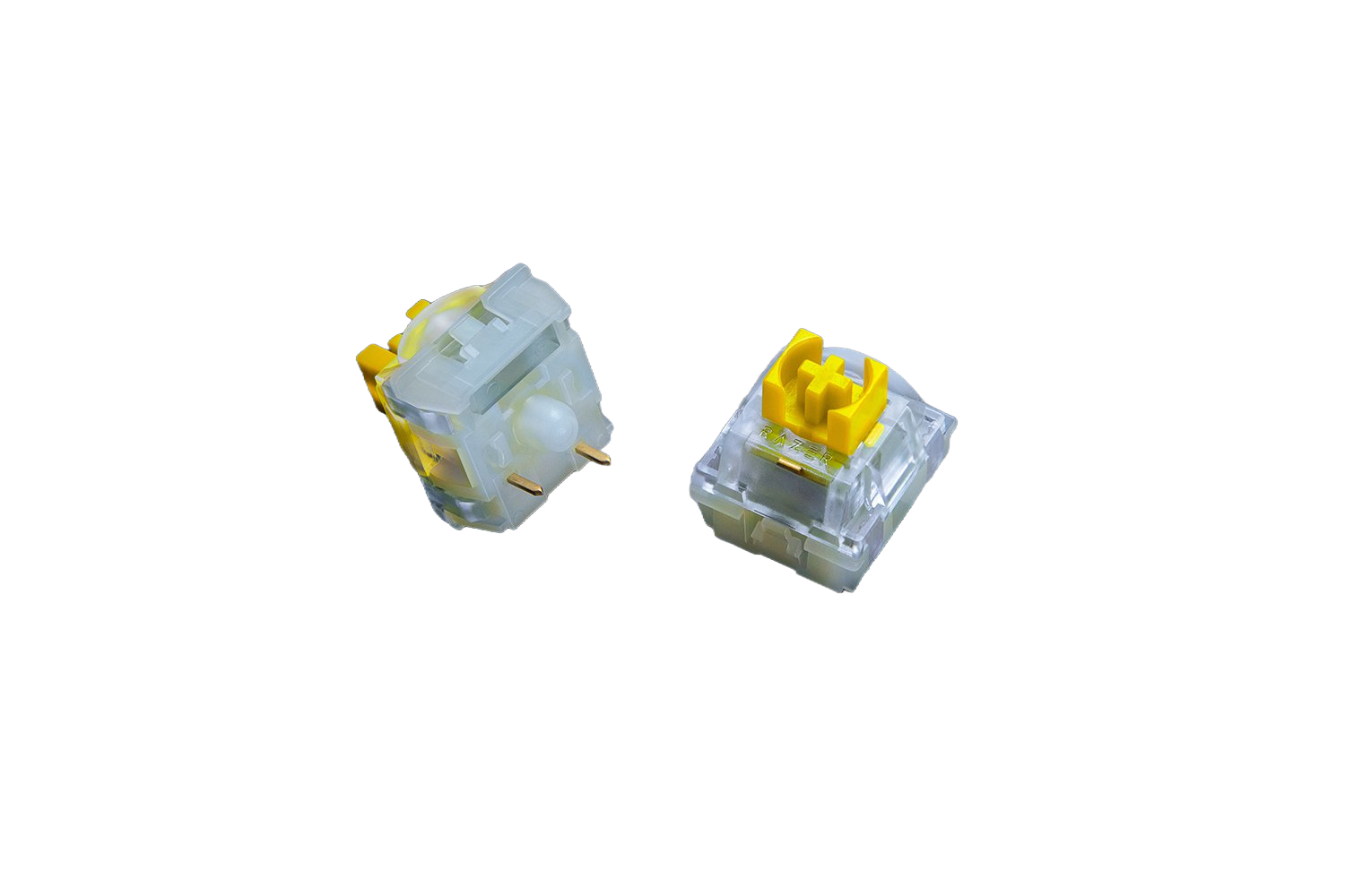 Razer Schlüsselschalter Transparent, Gelb 36 Stück(e)