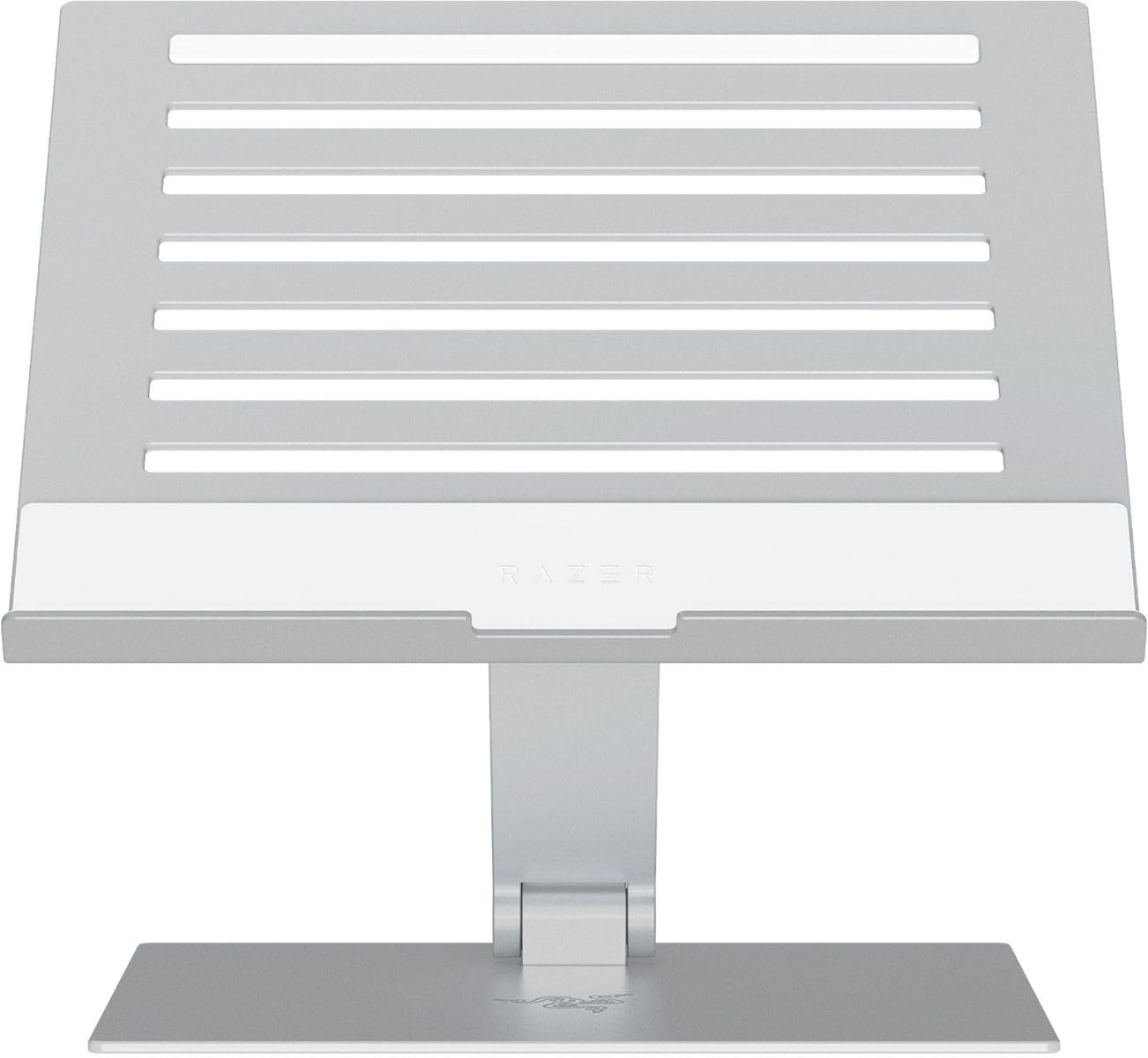 Razer Adjustable Laptop Stand - Ergonomischer höhenverstellbarer Laptop-Ständer für Laptops bis zu 18“ Zoll (höhen- und neigungsverstellbar, Robustes Aluminium, belüftetes Design) Mercury