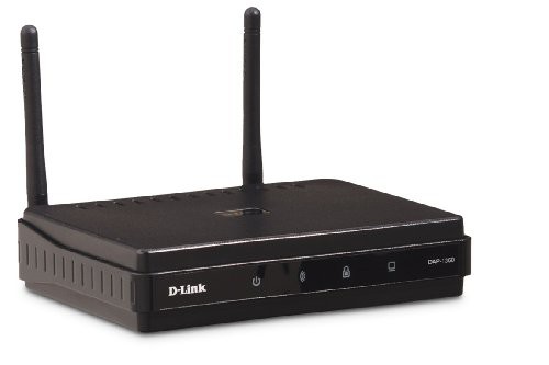 D-LINK DAP-1360/E Wireless N Open Source Repeater 300 Mbit/s