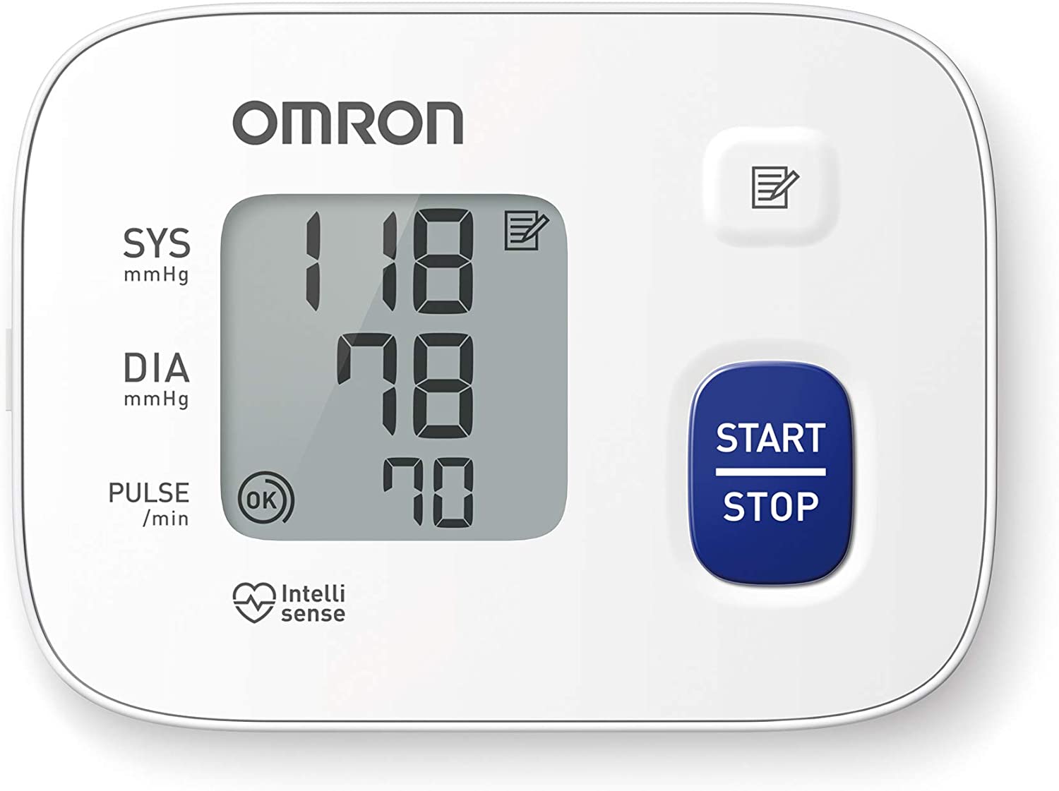 Omron RS1 Wrist Blood Pressure Monitor - Portable Blood Pressure Monitoring Meter