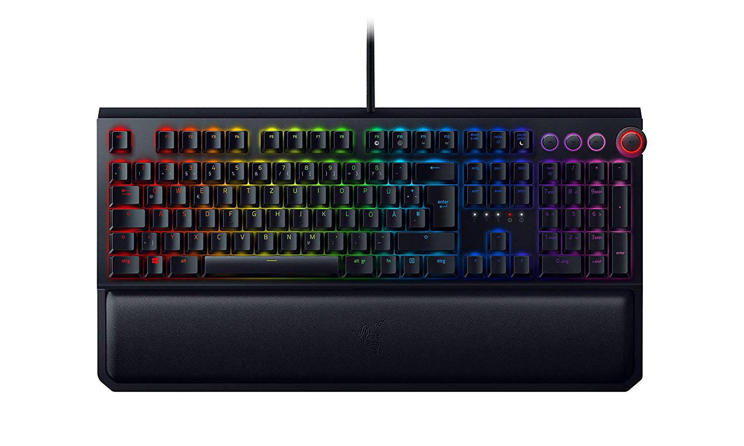 Razer BlackWidow Elite Gaming Keyboard Green Switches Chroma RGB UK-Layout