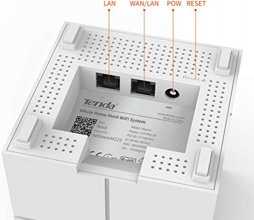 Tenda Nova MW6 WLAN-Router Gigabit Ethernet Dual-Band 4G