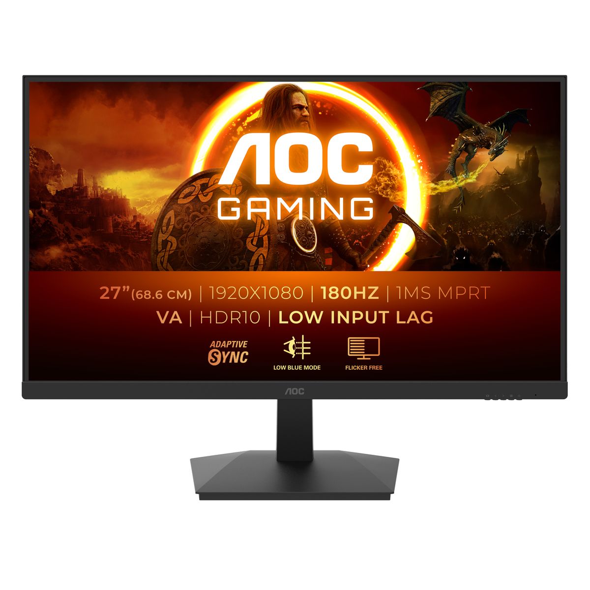 AOC G1 27G15N Computerbildschirm 68,6 cm (27") 1920 x 1080 Pixel Full HD LCD Schwarz