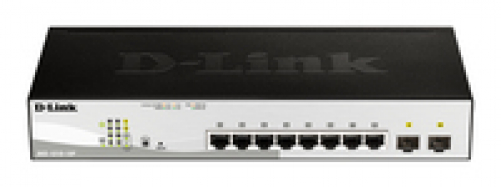 D-Link DGS-1210-10P Netzwerk-Switch gemanaged 1U PoE