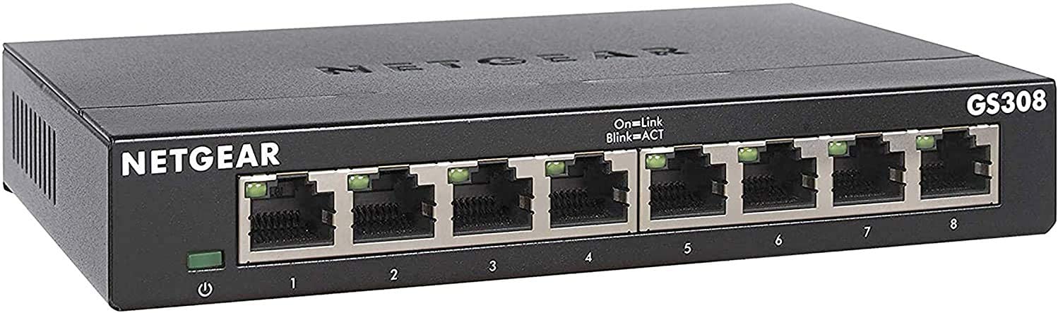 NETGEAR 8 Port Gigabit Network Switch