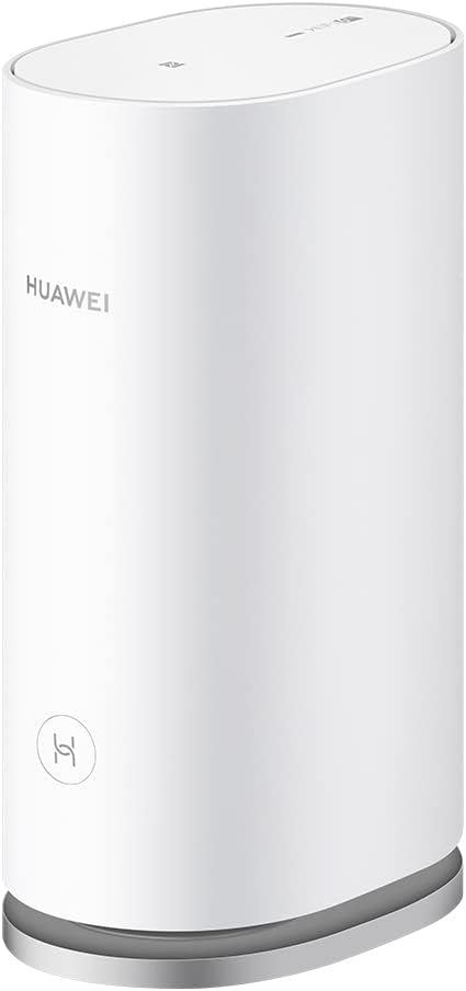 Huawei WiFi Mesh 3, système WiFi simultané Double Bande de Vitesse jusqu'à 2976 Mbit/s, AX3000 pour Une Couverture jusqu'à 600 m², Smart Roaming Multi-étages Blanc