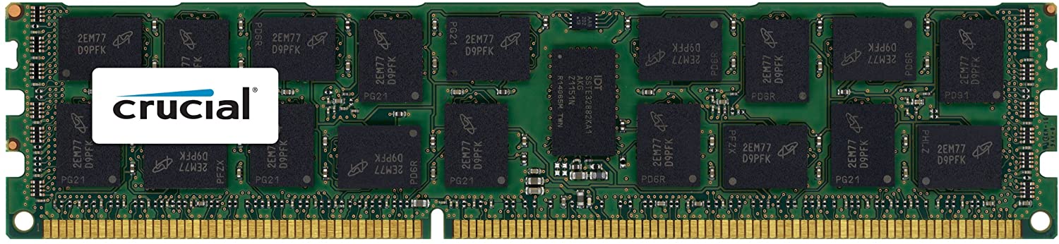 Crucial 8GB DDR3 1600 MHz (PC3-12800) 240-pin RDIMM memory module 1 x 8 GB ECC