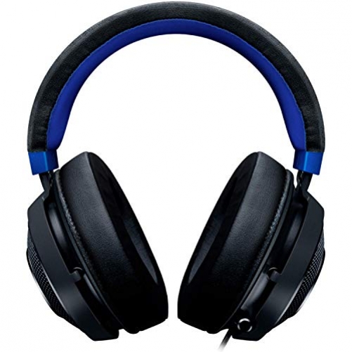 Razer Kraken for Console 2019 Gaming Headset Virtual 7.1 Surround-Sound 3.5mm Multi-Plattform Black/Blue