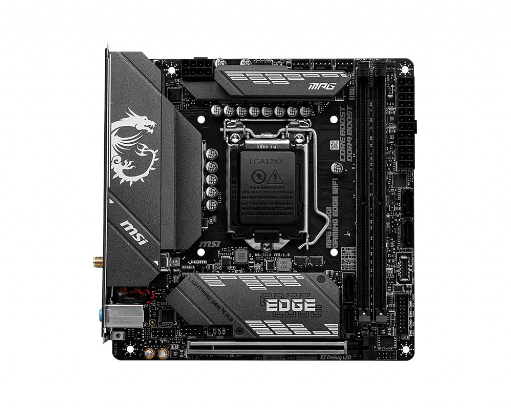 MSI MPG B560I Gaming Edge WIFI Motherboard Intel B560 LGA 1200 mini ATX