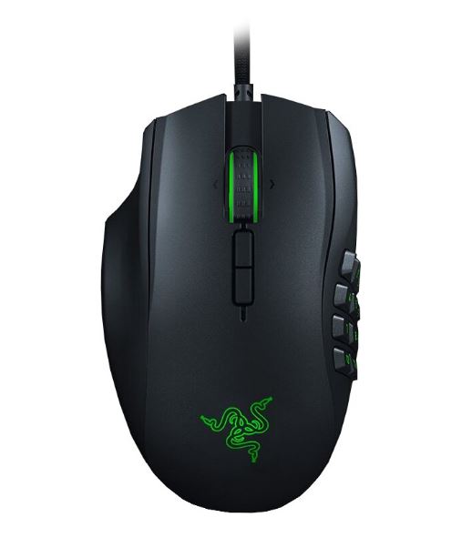 Razer Naga Left Handed Edition Gaming Mouse 20.000 DPI Ergonomic RGB MMO Black