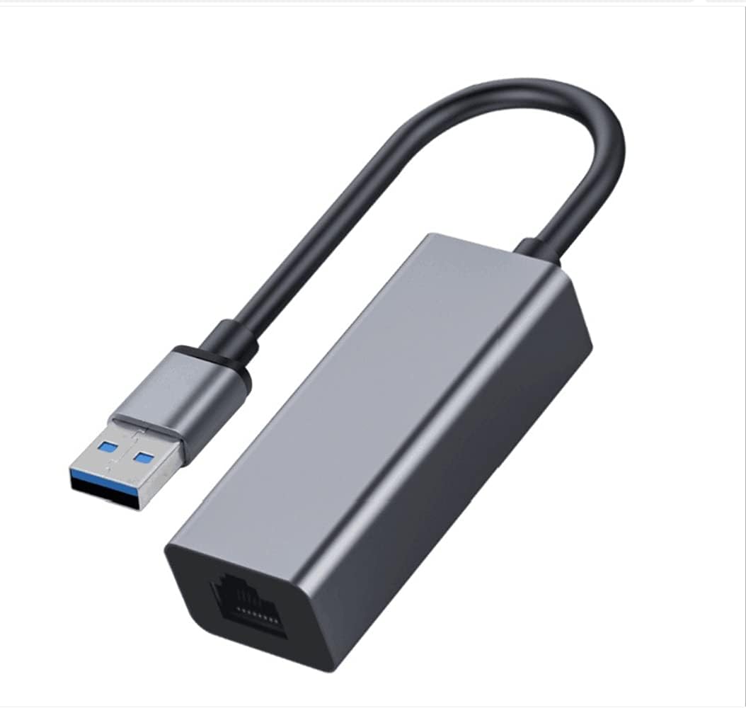 ULANSON USB 3.0 to Ethernet,2,5 GBase-T USB 3.0 Netzwerkadapter RTL8156B 2500/1000/100 Mbps USB 3.1 Gigabit Ethernet Karte RJ45 LAN Controller für Laptop Desktop