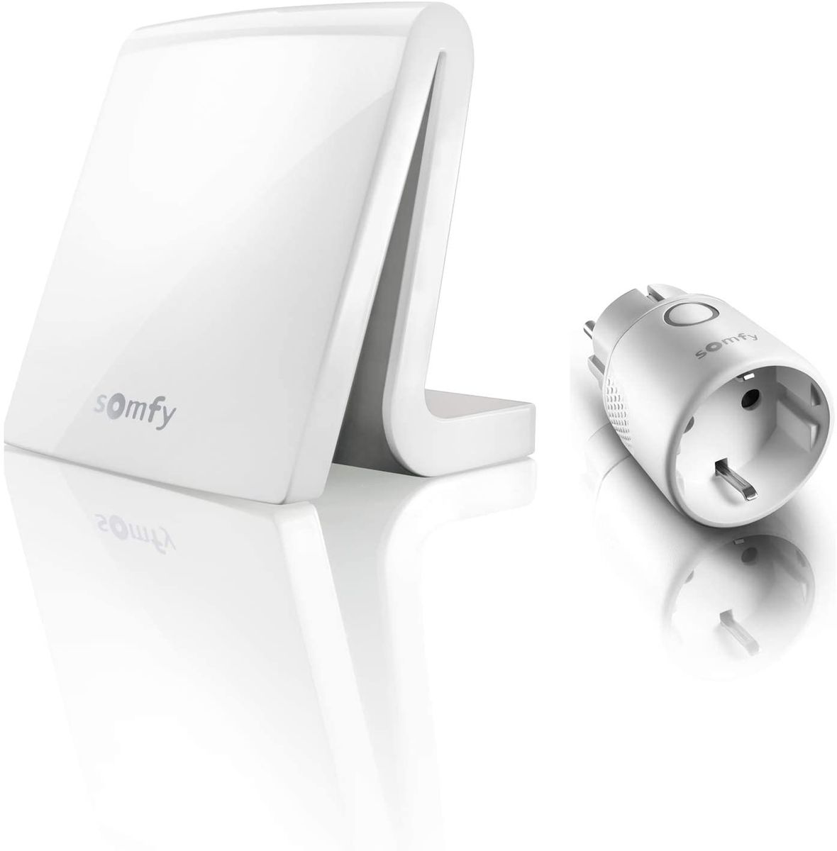 Somfy - 1870903 - Tahoma Box and Plug io - Home automation - Type F plug - Compatible with Google Home and Amazon Alexa