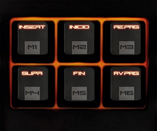 NOX Kratos TKL Tastatur USB Tastatur schwarz ES-Layout