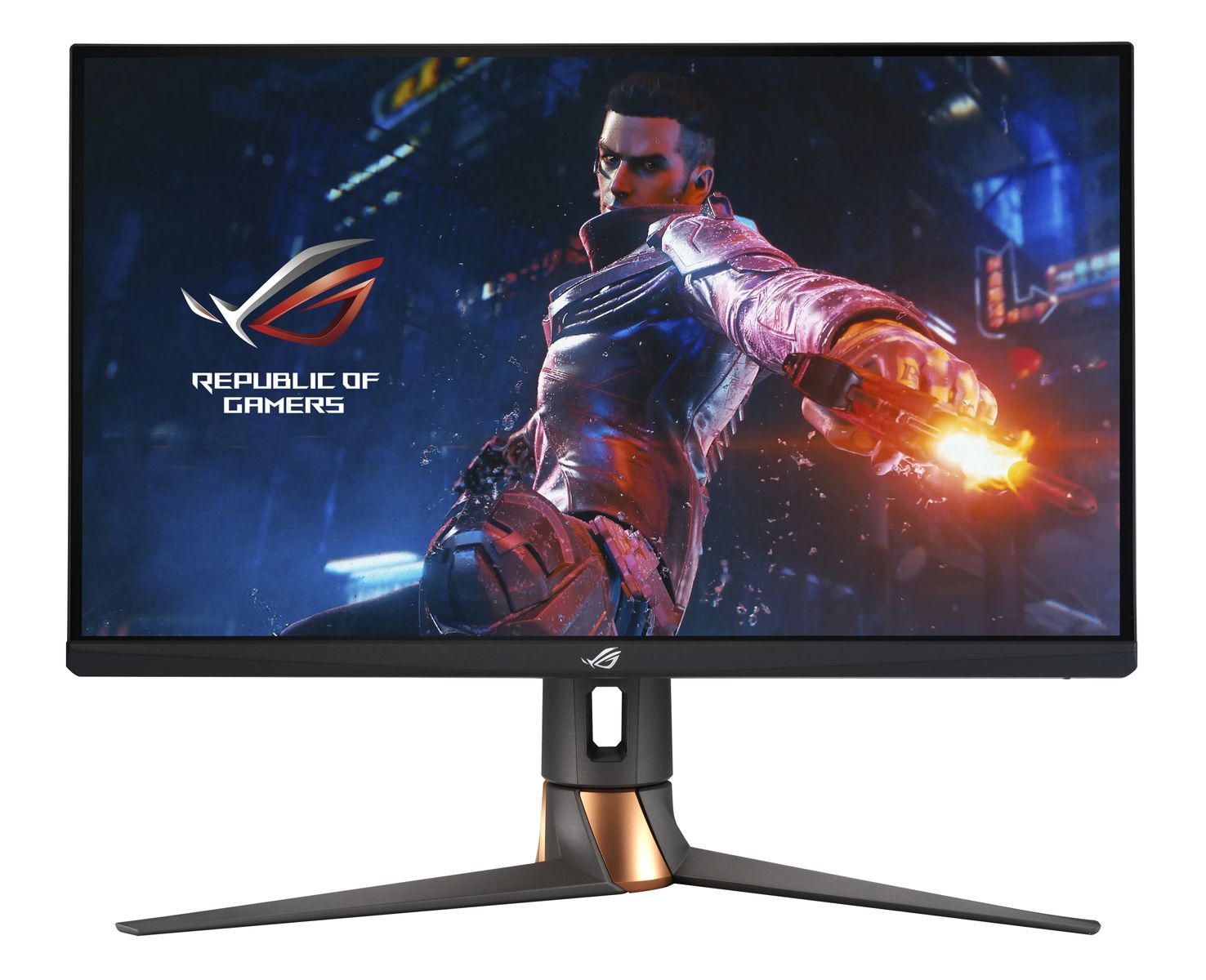 ASUS ROG Swift PG279QM 27" WQHD Gaming Monitor 240 Hz 1ms GtG G-Sync kompatibel Reflex Analyzer DisplayHDR 400 Fast-IPS Panel 16:9 2560x1440 DisplayPort HDMI USB-Hub ergonomisch